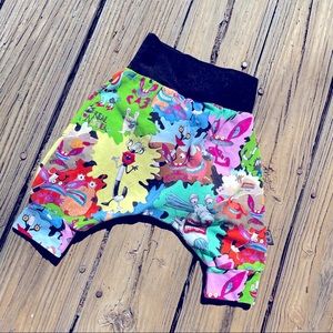 Ahhhh Real Monsters Harem Shorts Toddler